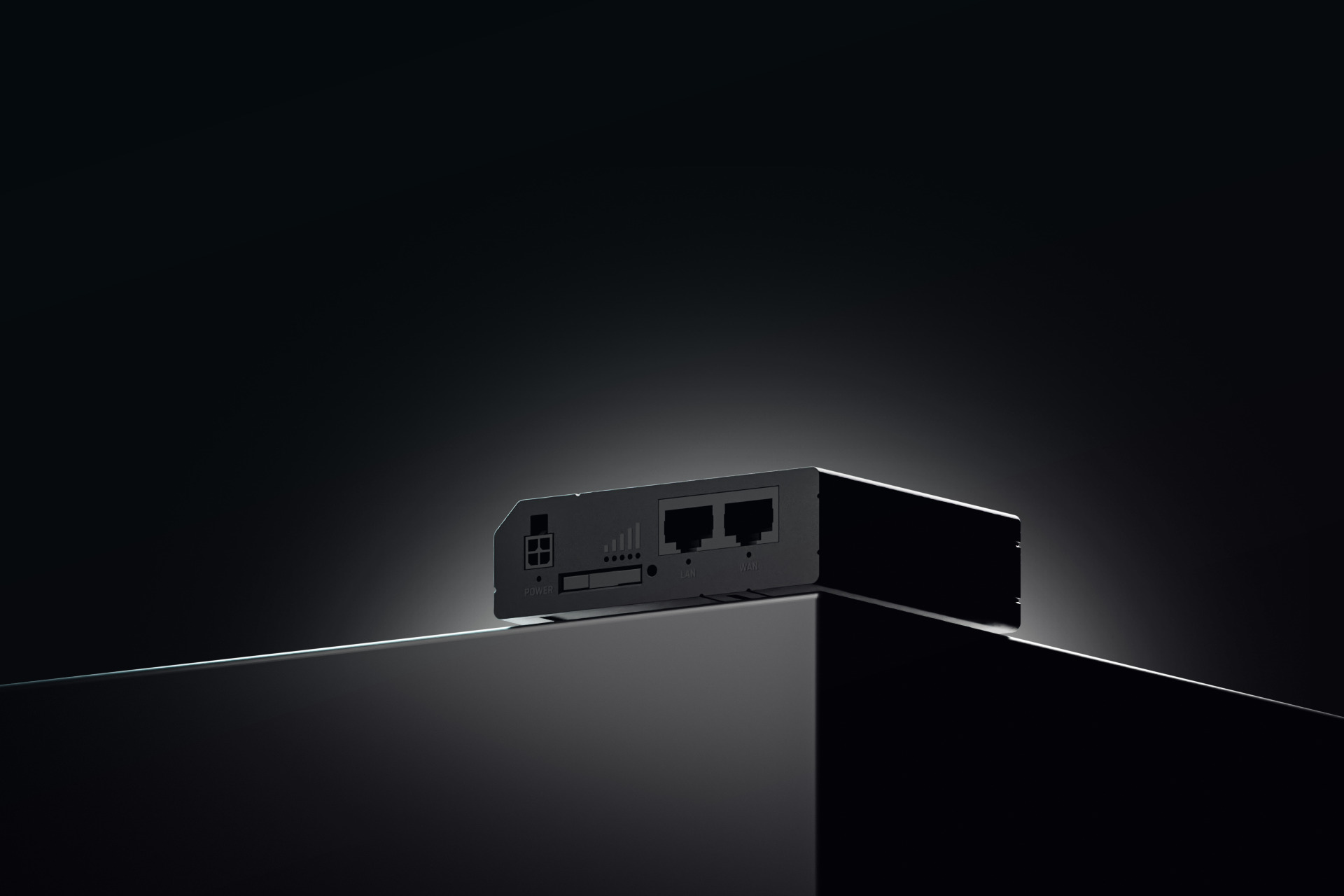 eSIM Router ports and connections